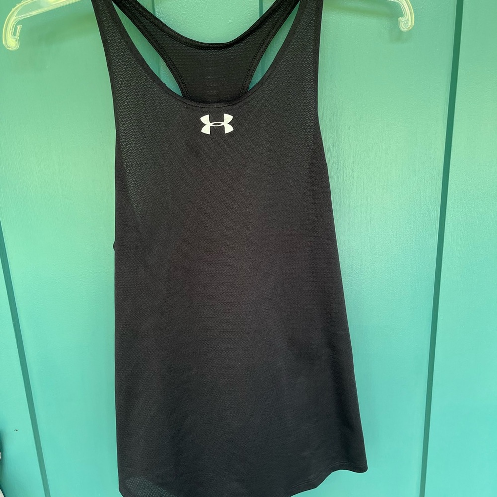 Under Armour Women's Black Racerback Tank Top